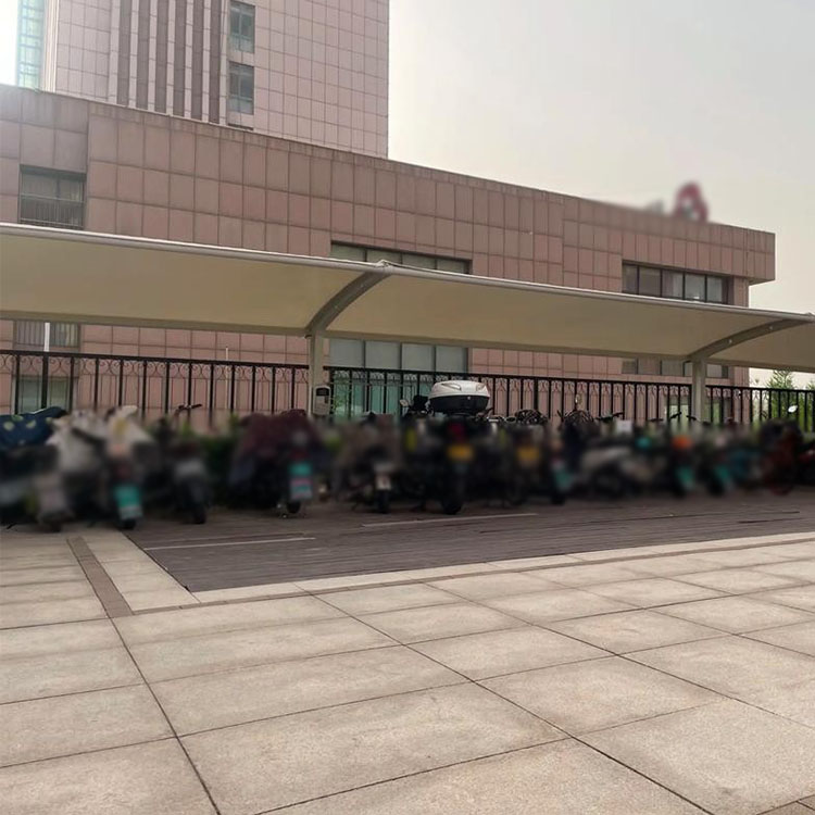 江孜县膜结构电动车棚